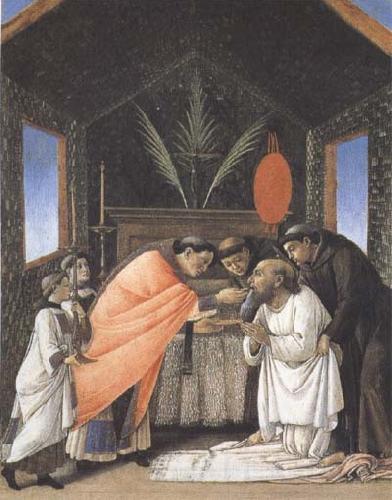 Sandro Botticelli The Last Communion of St Jerome France oil painting art